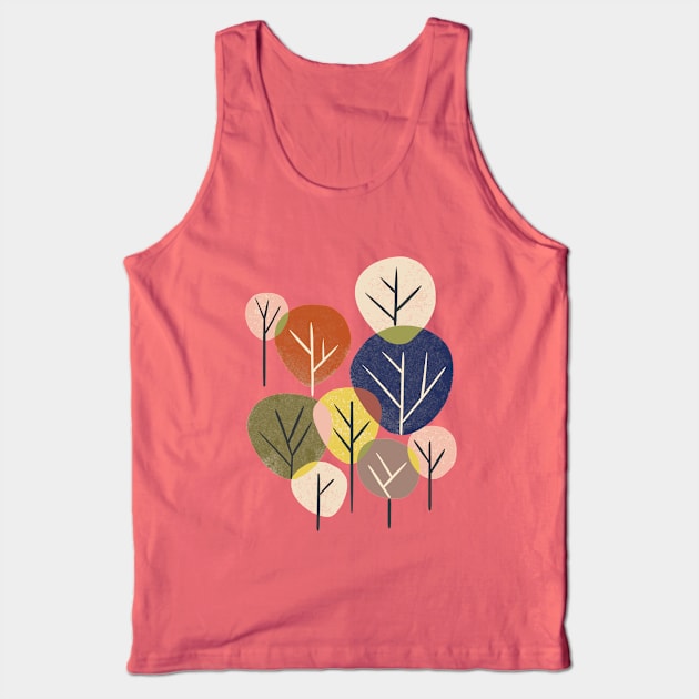 Multicolor Grove Tank Top by Renea L Thull